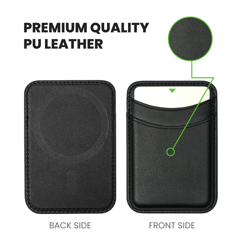 MagSafe Phone PU Leather Wallet Card Holder – PU Leather 9