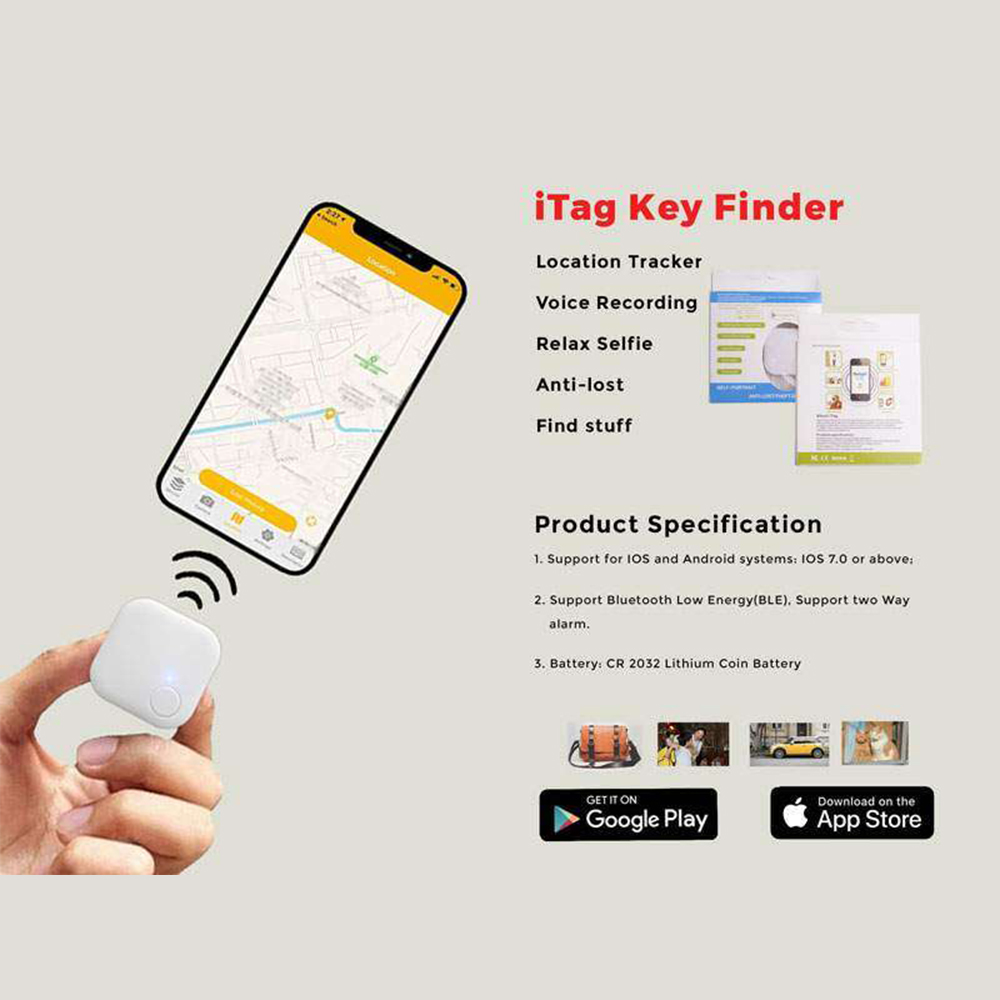 Lightweight Bluetooth-Operated Key Finder 4