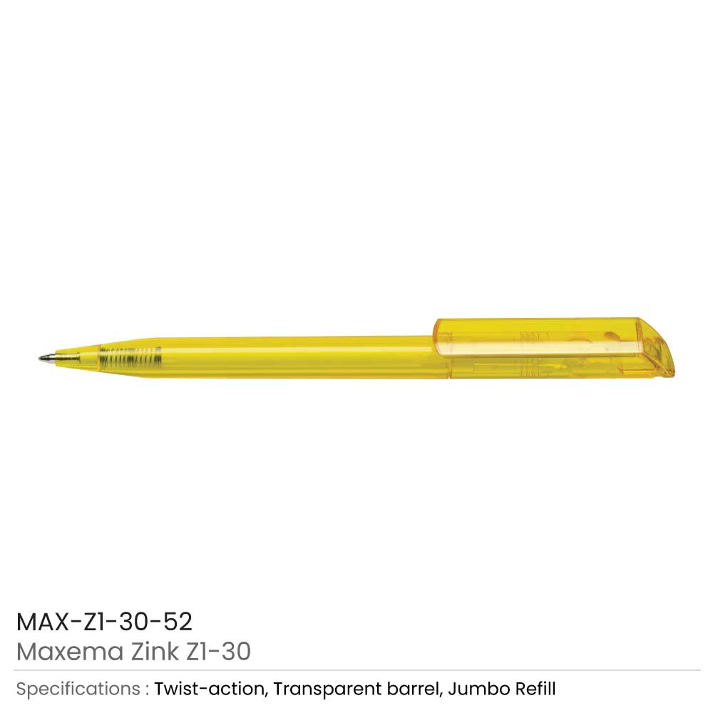 Maxema Zink Pens Transparent body 12