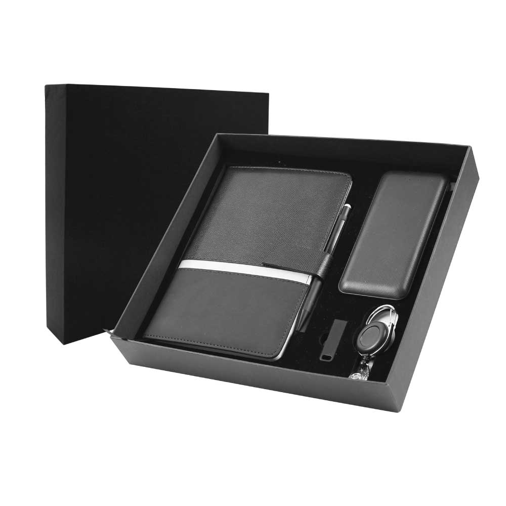  Promotional Gift Sets with Black Cardboard Gift Box 4