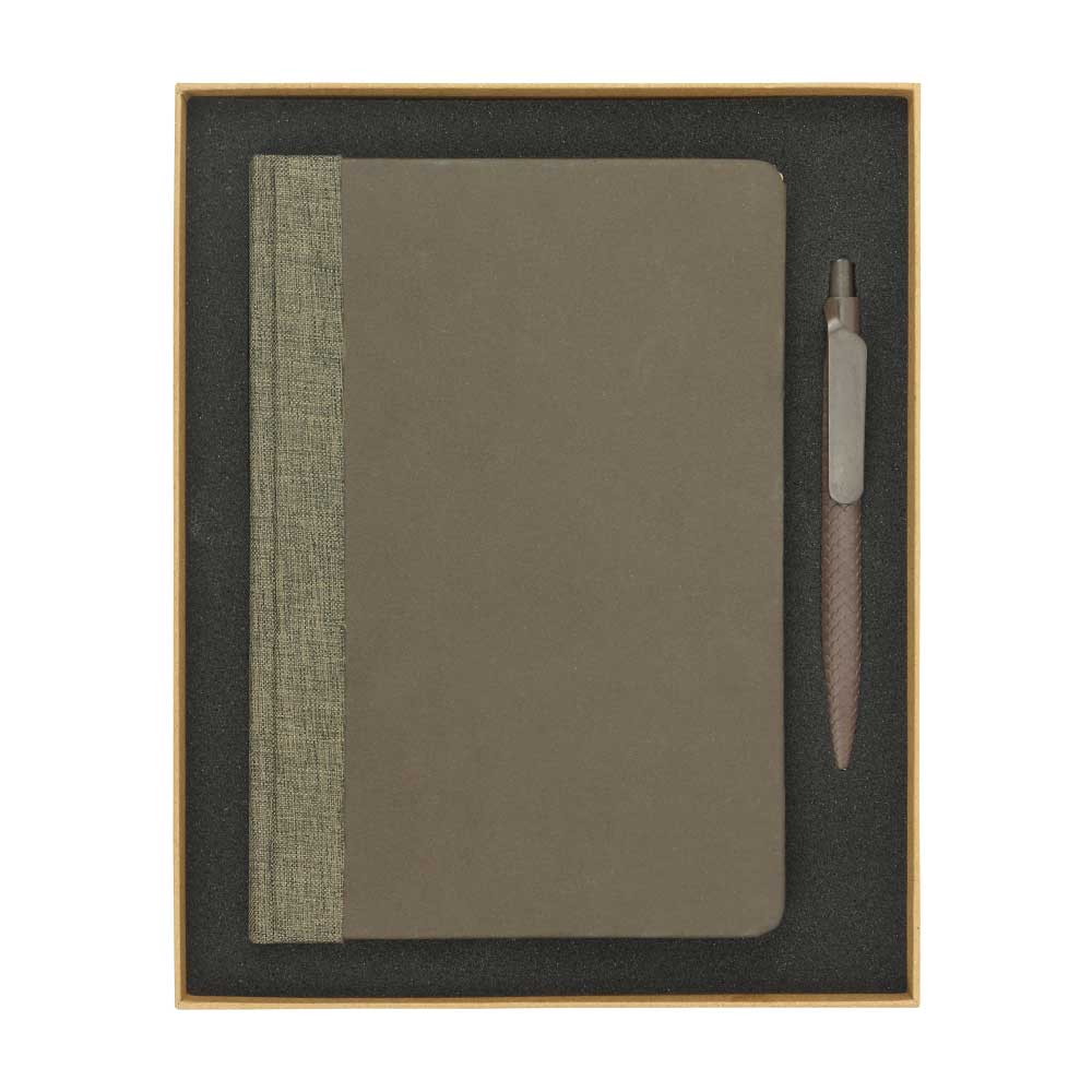 Coffee Journal Set with A5 Size Notebook and Pen 6
