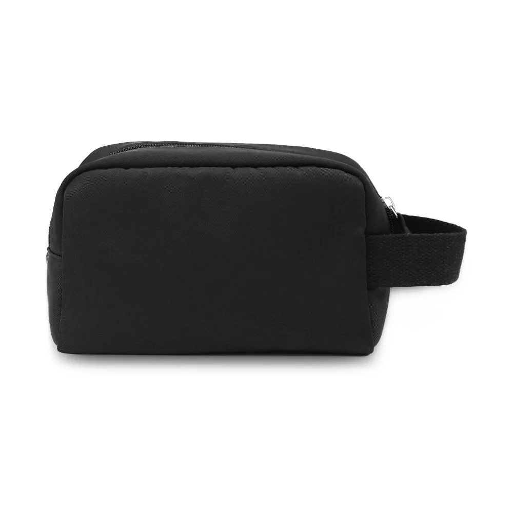 Multipurpose Utility Pouch, Black Polyester Fabric, Zipper & Handle 3