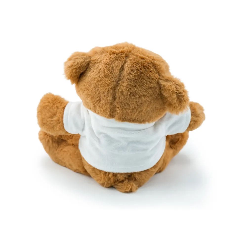 Promotional Teddy Bear Toys with Printable White Tshirt 5