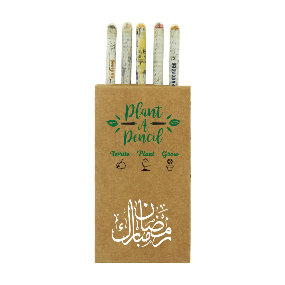 Plantable Pencils Set with Seeds – Ramadan Gifts 7