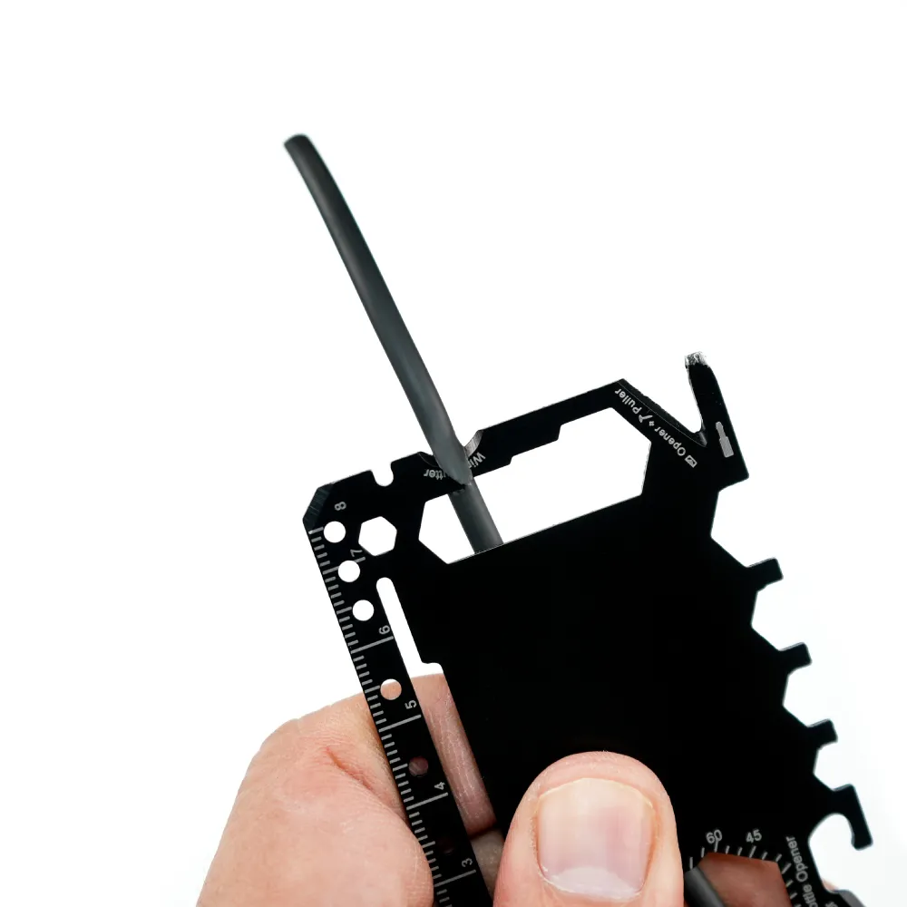 Multi-functional Tool Card in Stainless Steel with PU Leather Pouch 3