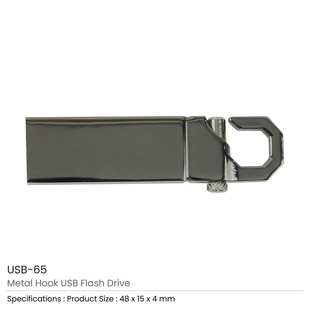 Metal Hook USB Flash Drives 2