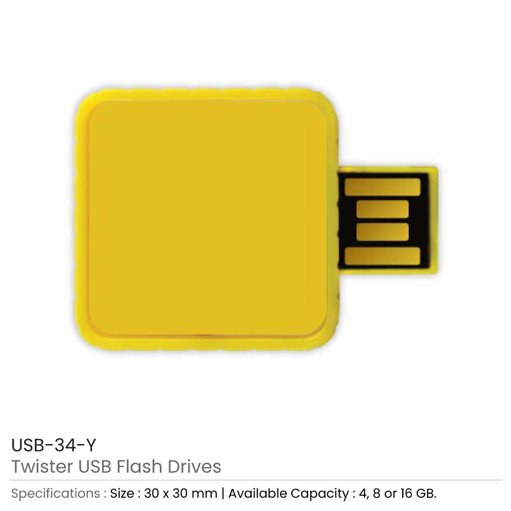 Twister USB Flash Drives 34 11
