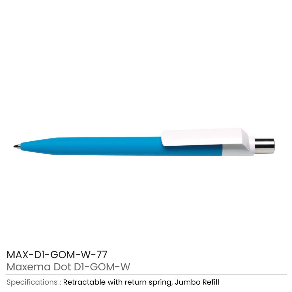Maxema Dot Pens GOM White 7