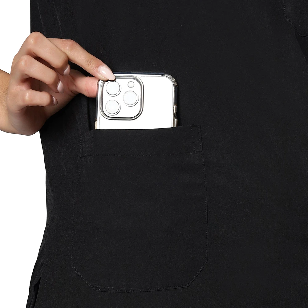 Medical Scrub Suit Black 7