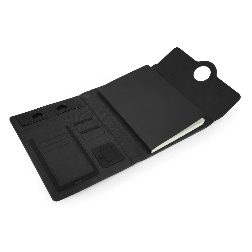 Powerbank Portfolio Notebook, 8000mAh, 15W Fast Wireless Charging 6