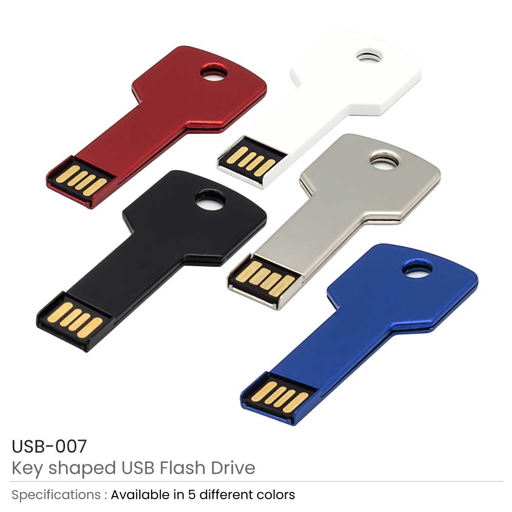 Key Shaped USB Flash Drives 3