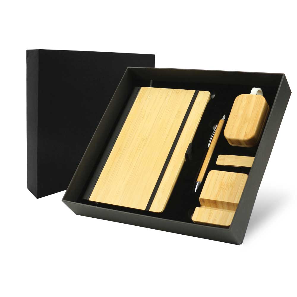 Promotional Gift Sets with Black Cardboard Gift Box  4