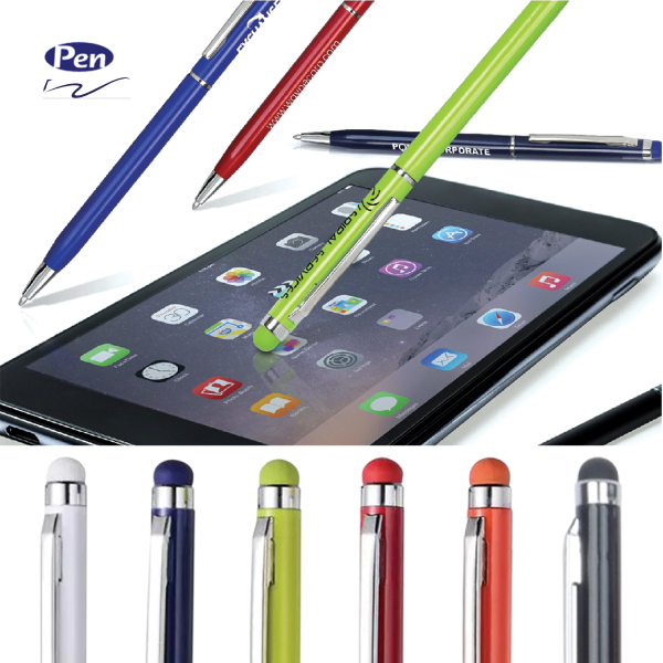 Extra Slim Stylus Ball Pen 2
