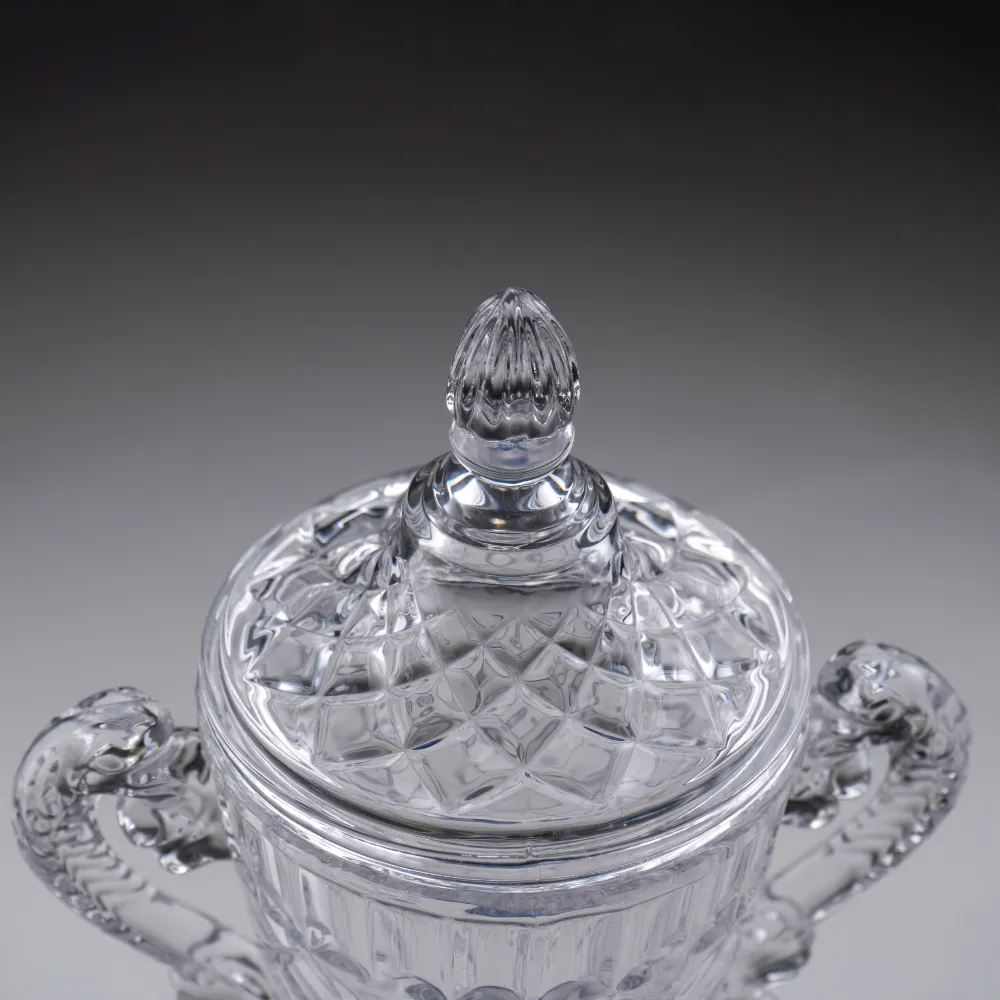 Large Crystal Glass Trophy Cup with Chocolate Gift Edition in Luxury Bo 6