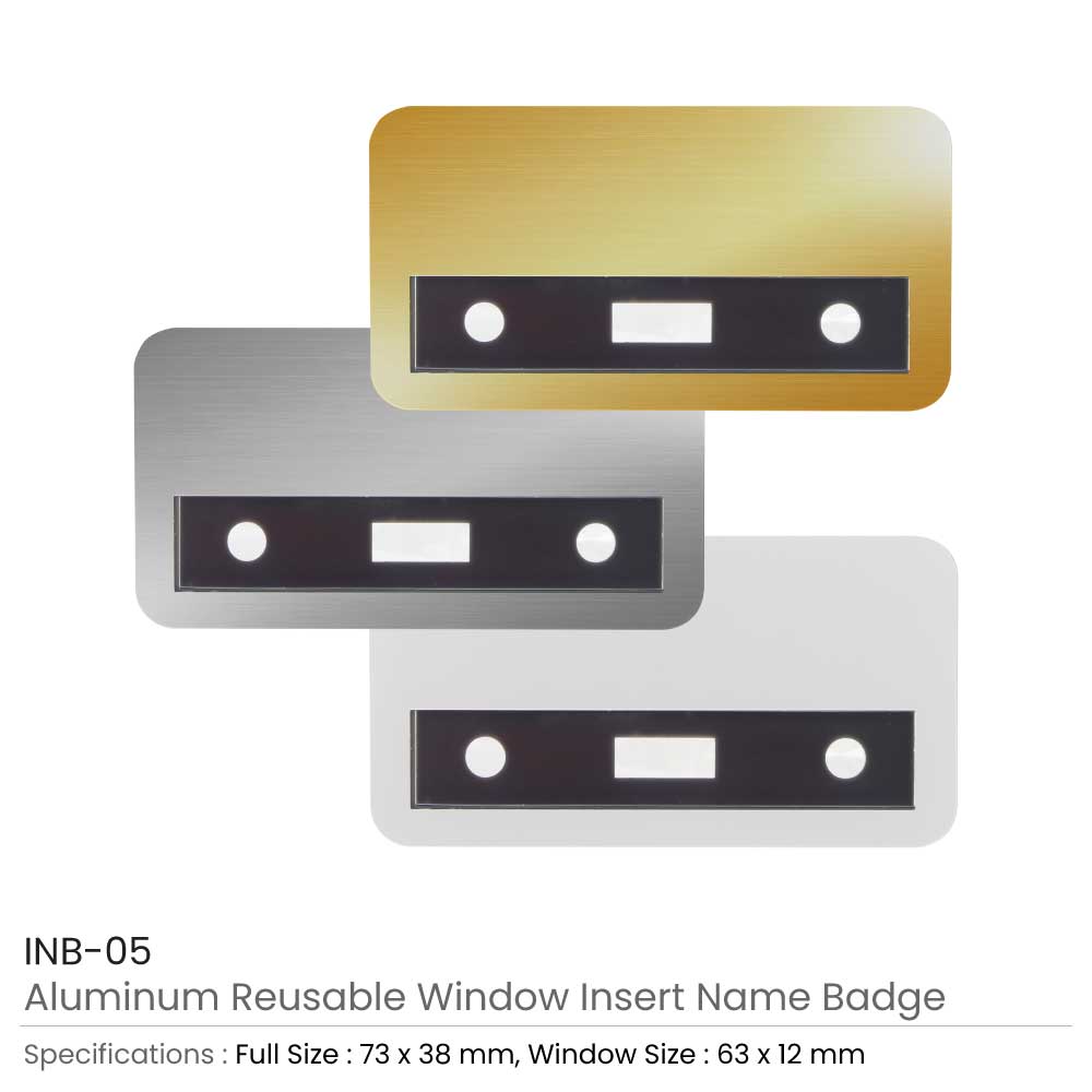 Reusable Name Badges 3