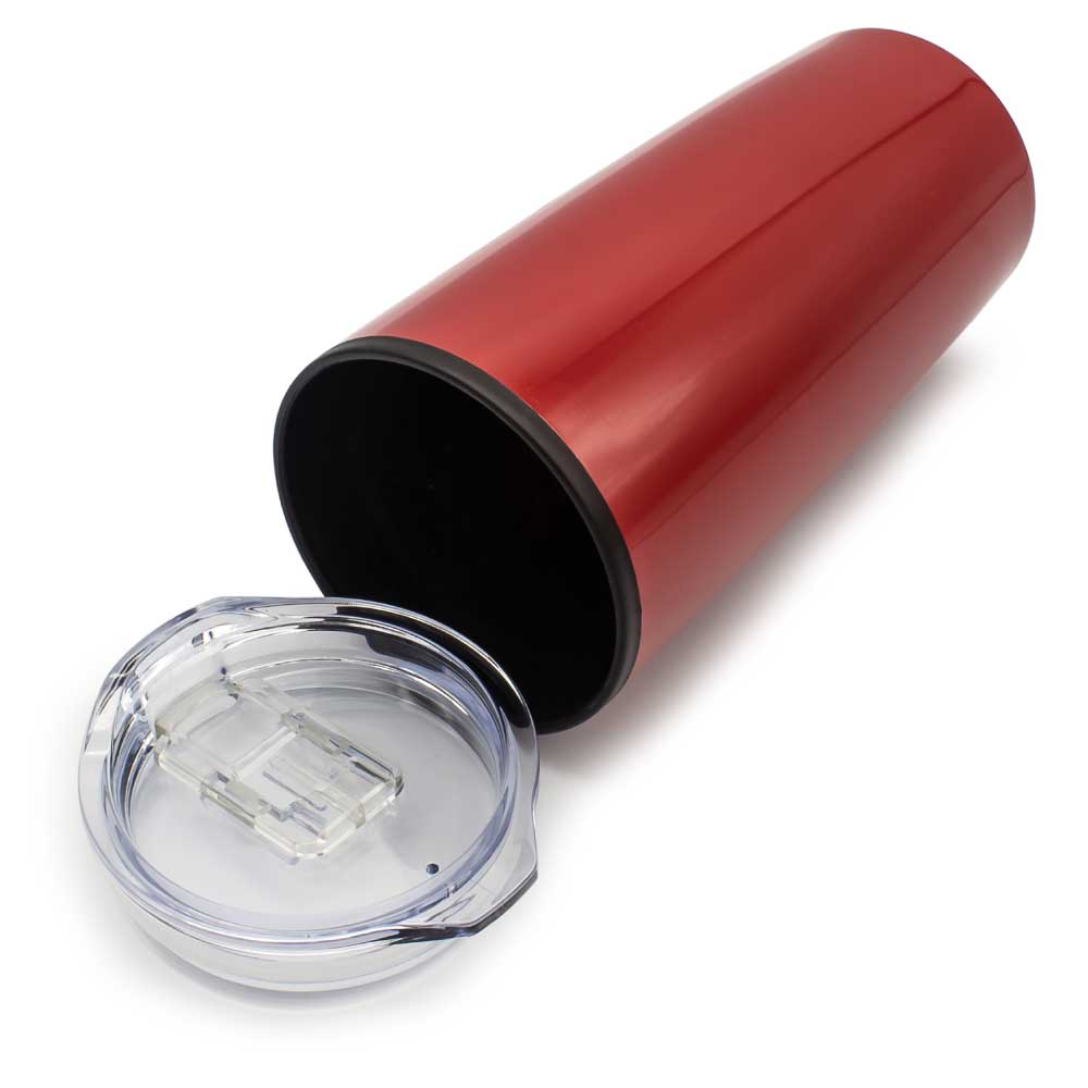 Double Wall Travel Mugs with Clear Lid 6