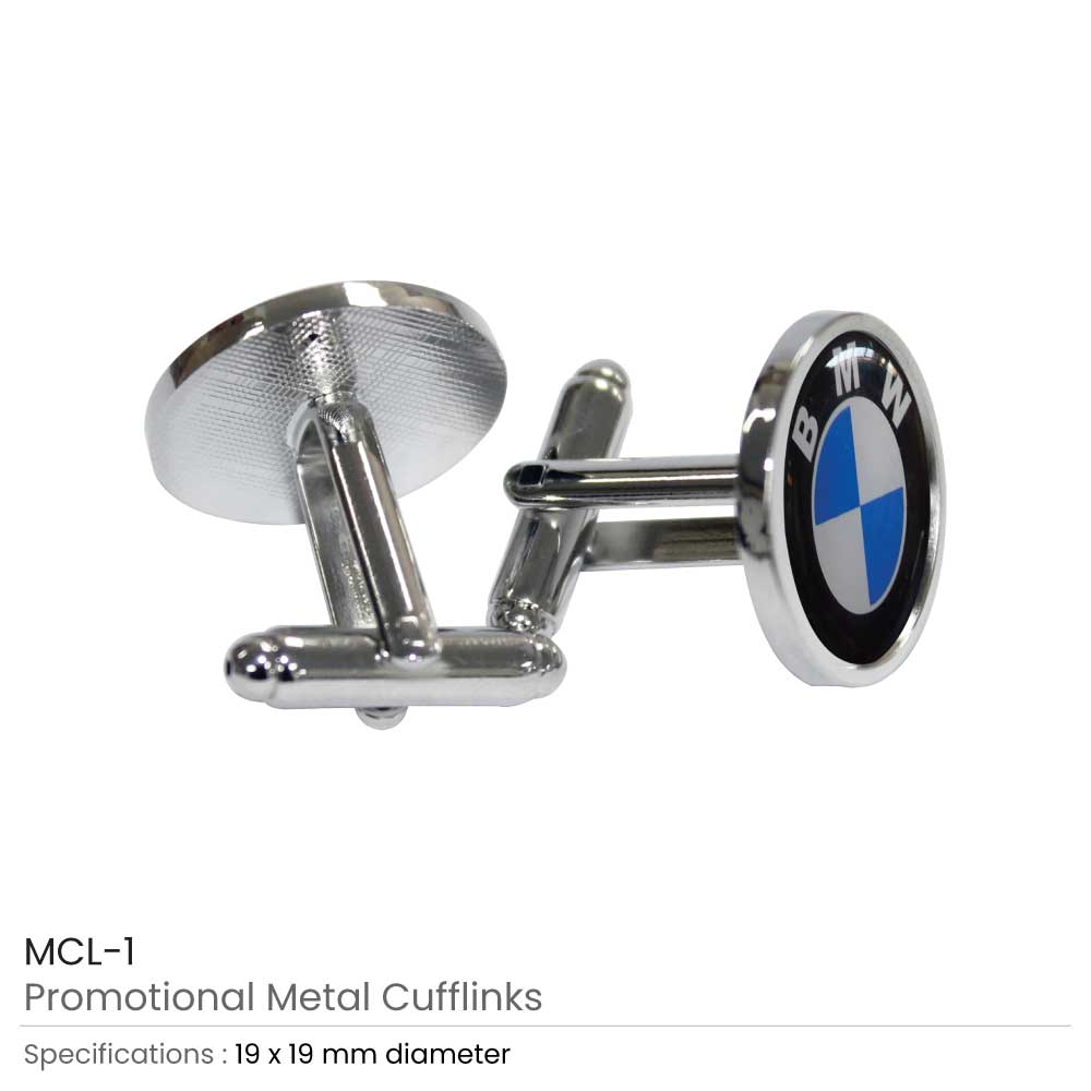 Promotional Metal Cufflinks 2