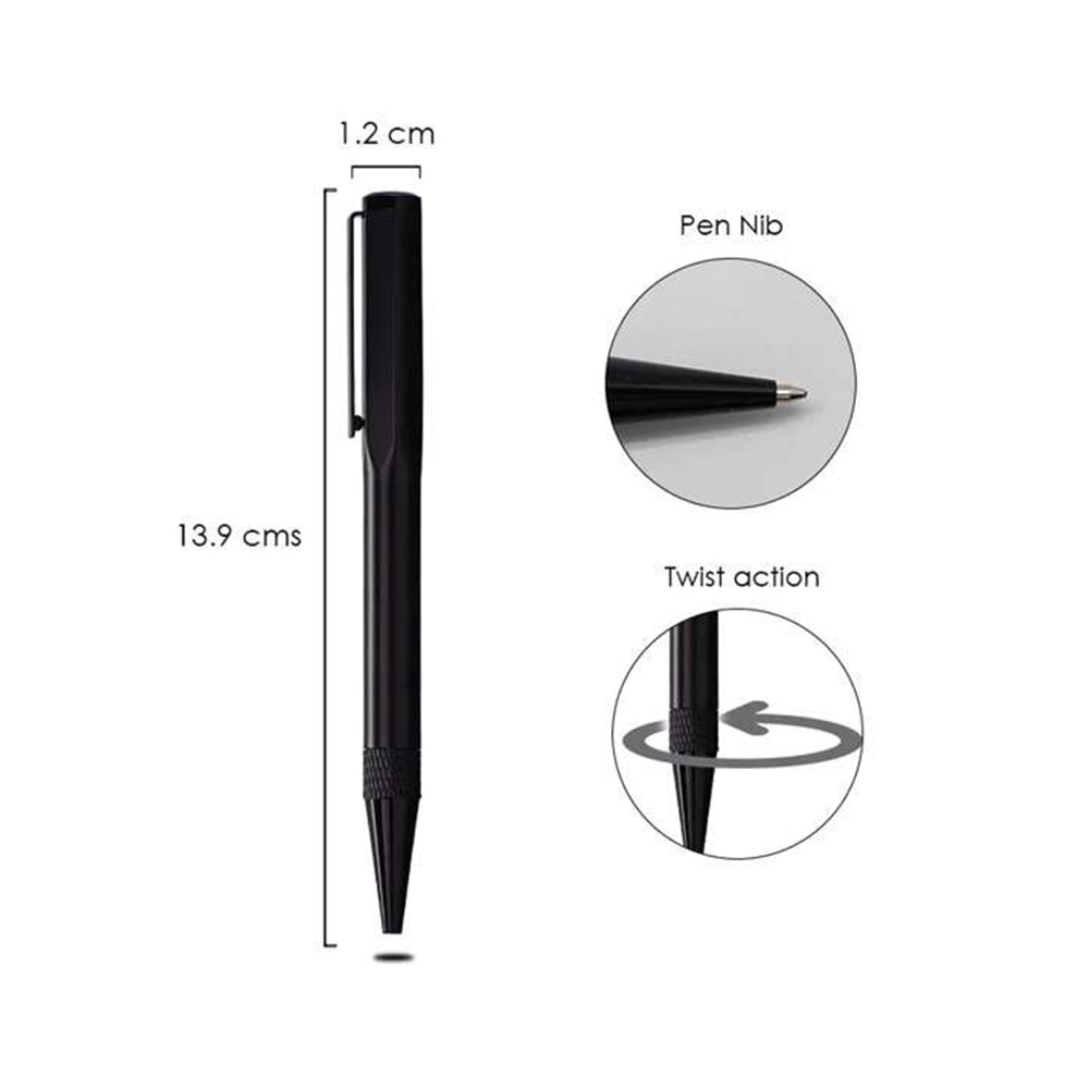 High-end Black Body Ballpoint Pen 3