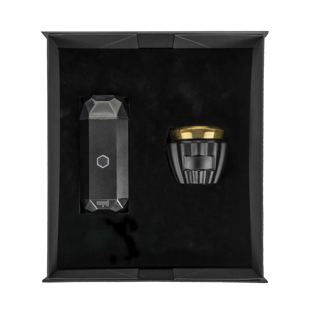Arabic Oud and Bakhoor Gift Sets in Black Magnetic Closure Gift Box 4