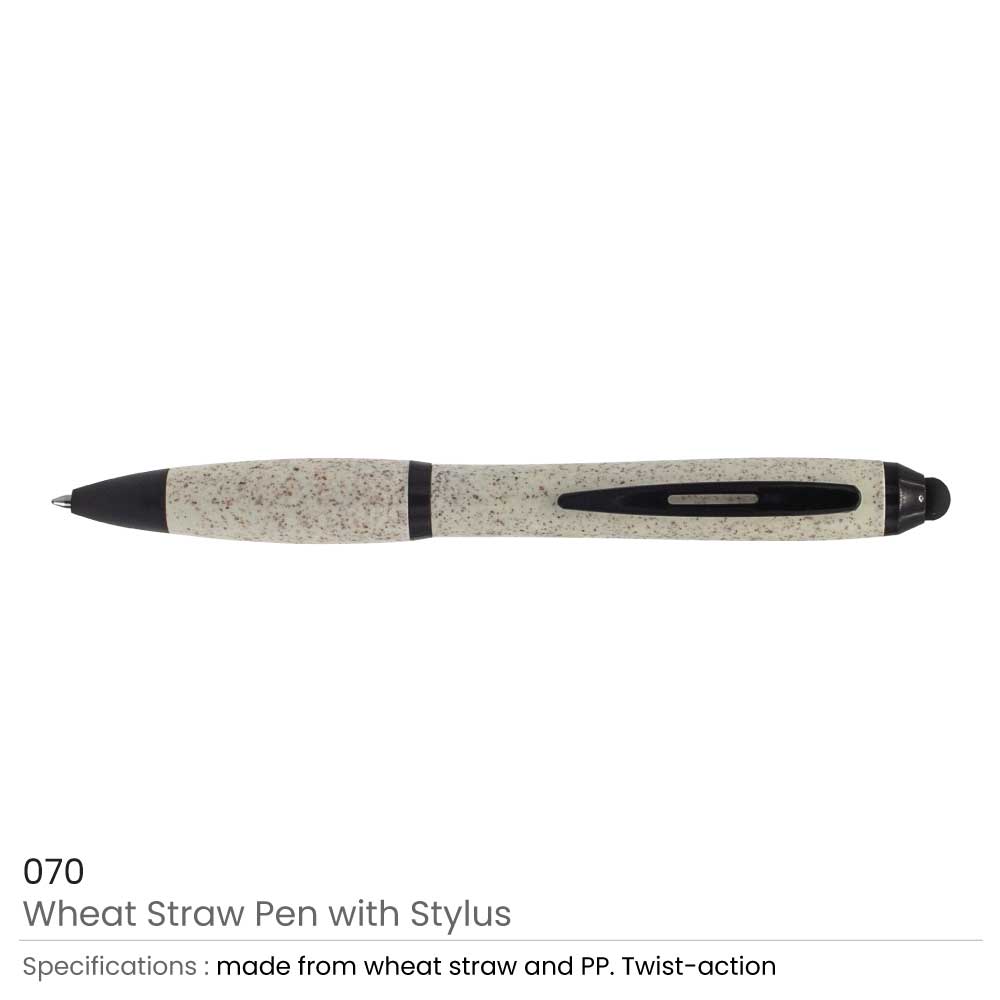 Wheat Straw Pens with Stylus 4