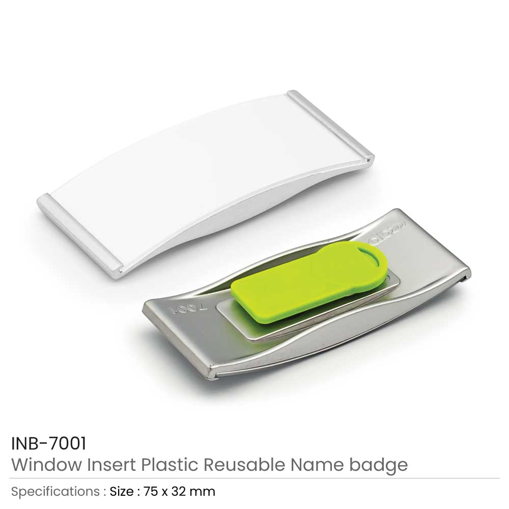 Reusable Name Badge Big Size 2