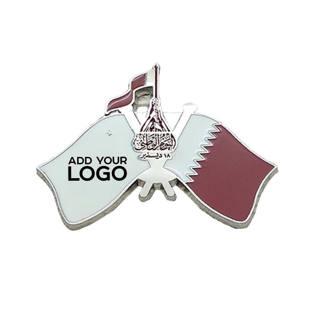 Qatar Flag Lapel Pin Badge 2
