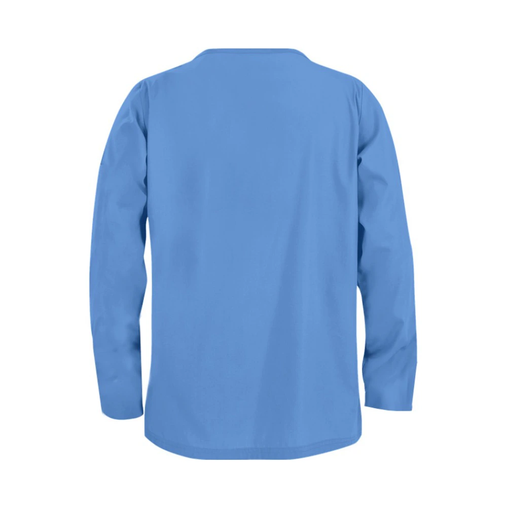 Full Sleeve Unisex Medical Scrub Suit – Ceil Blue 3