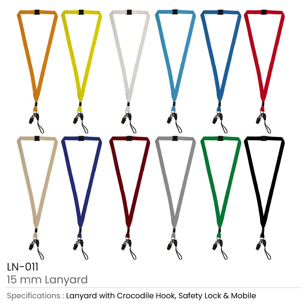  Lanyard with Clip and Mobile Holders  5