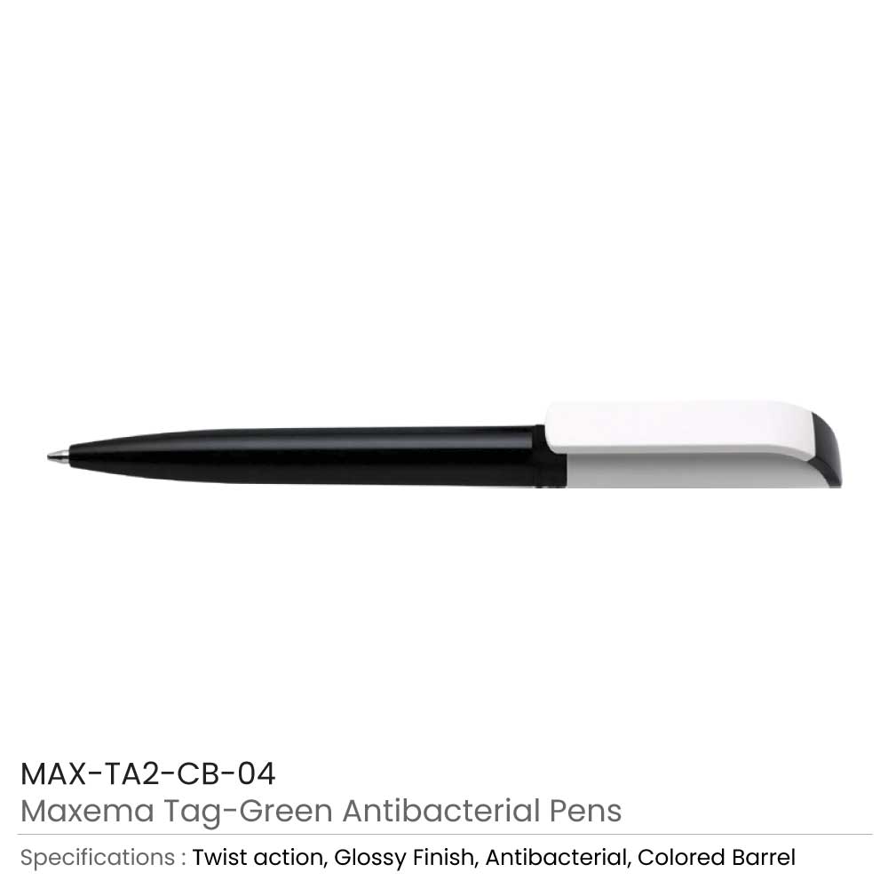 Maxema Tag Green Anti-Bacterial Pens  3