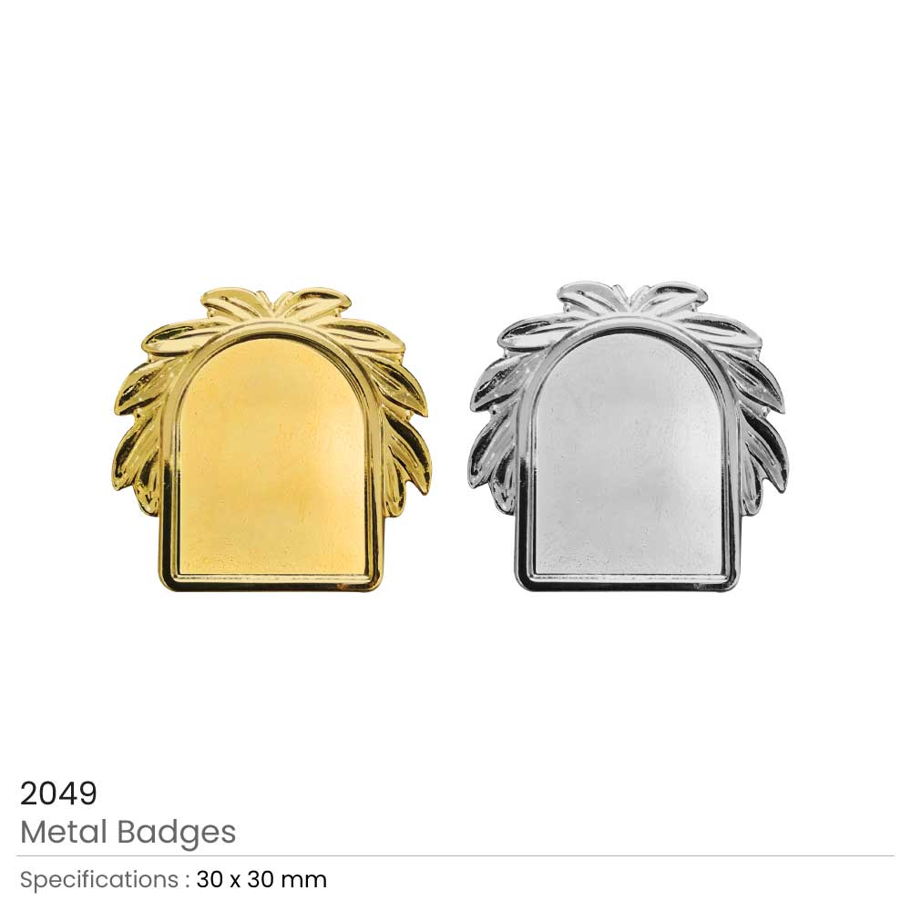Metal Logo Badges  3