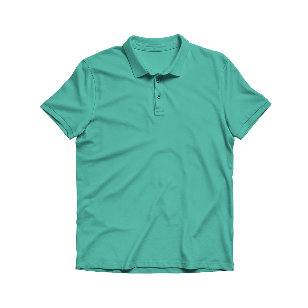Apex Polo T-Shirt Solid Mint Green