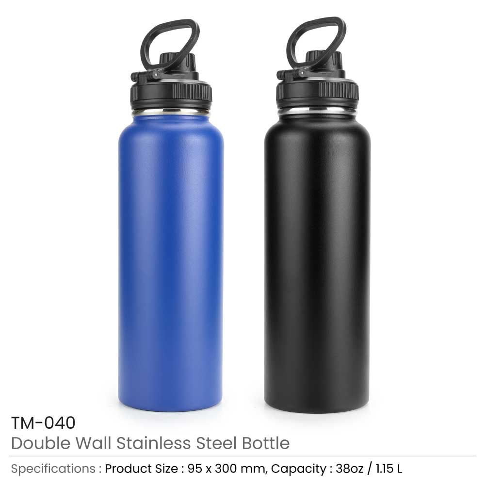 Double Wall Stainless Steel Bottles with Carry Handle 3