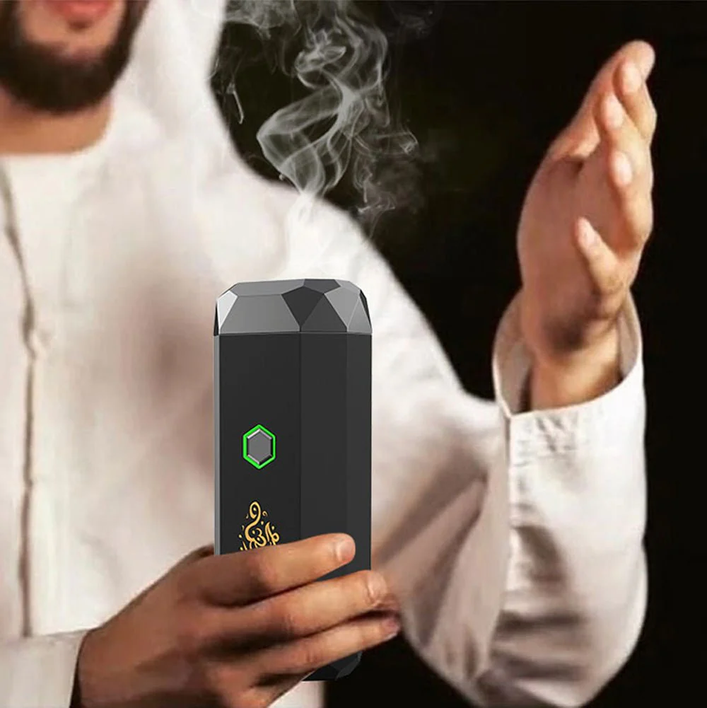 Portable Rechargeable Electric Incense Bakhoor Burner 9