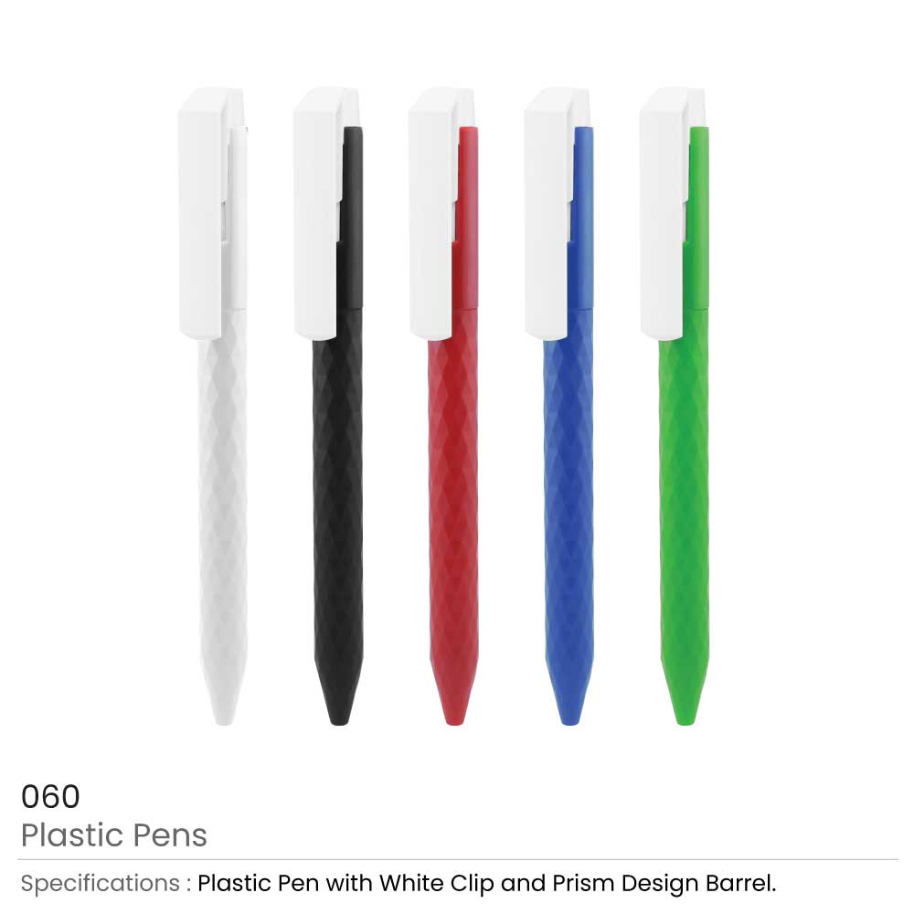 Prism Design Plastic Pen 6