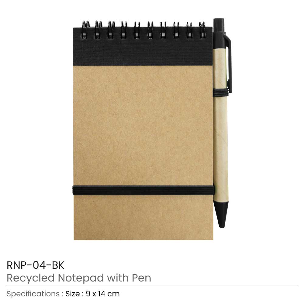 Recycled Notepads with Pen 7