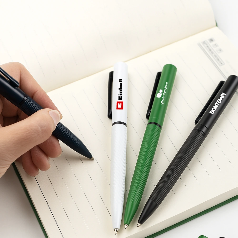 Metal Pens Twist Action Matte Finish & Black Clip, Stylish & Comfortable Grip 8