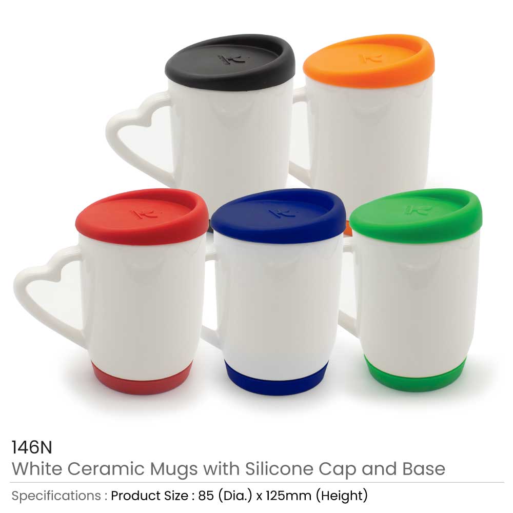 Mugs with Silicone Cap and Base 6