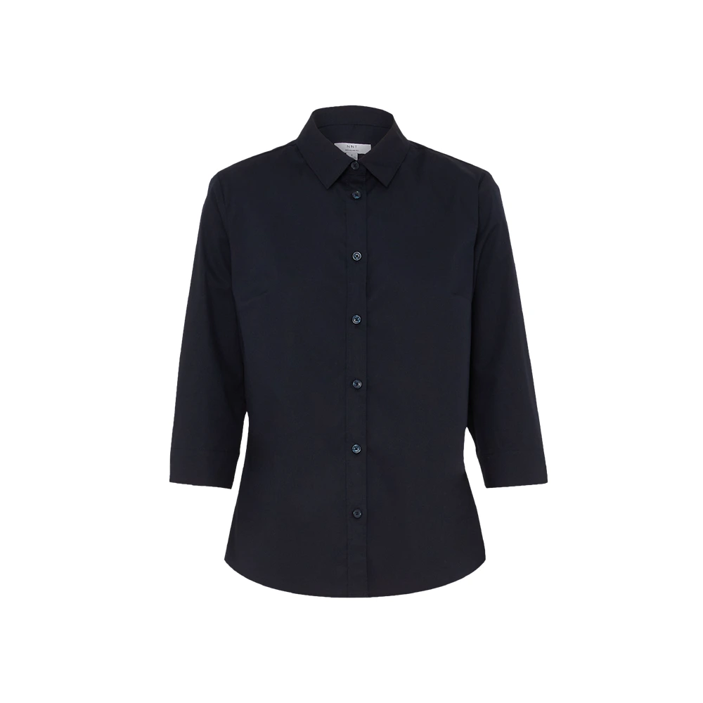 Women's 3/4 Sleeve Shirt - Navy 2