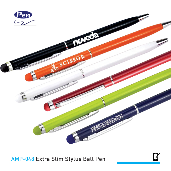 Extra Slim Stylus Ball Pen 3