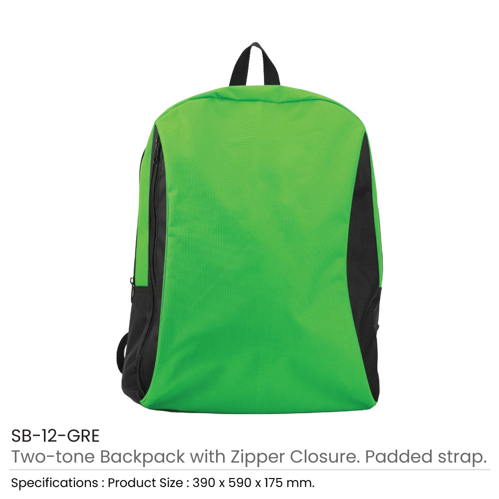 Two-toned Backpacks 600D Polyester Material SB-12 2