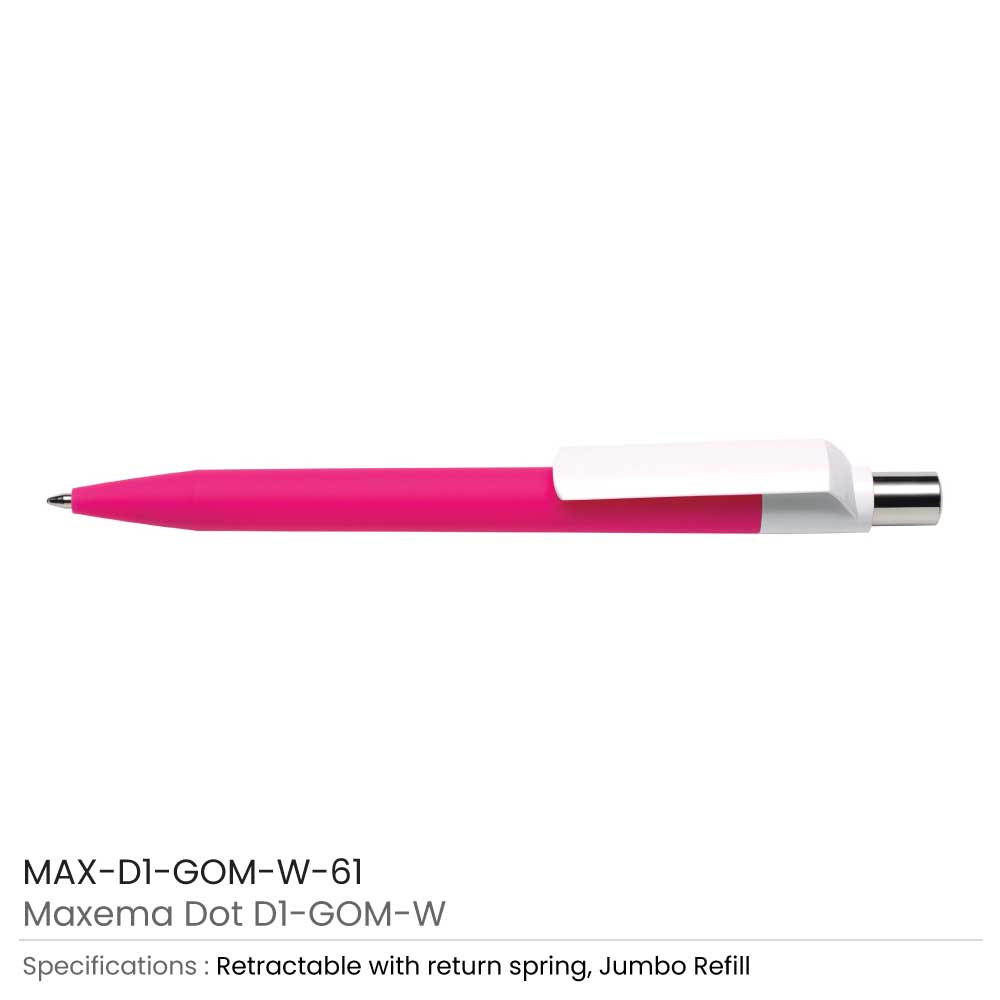 Maxema Dot Pens GOM White 22