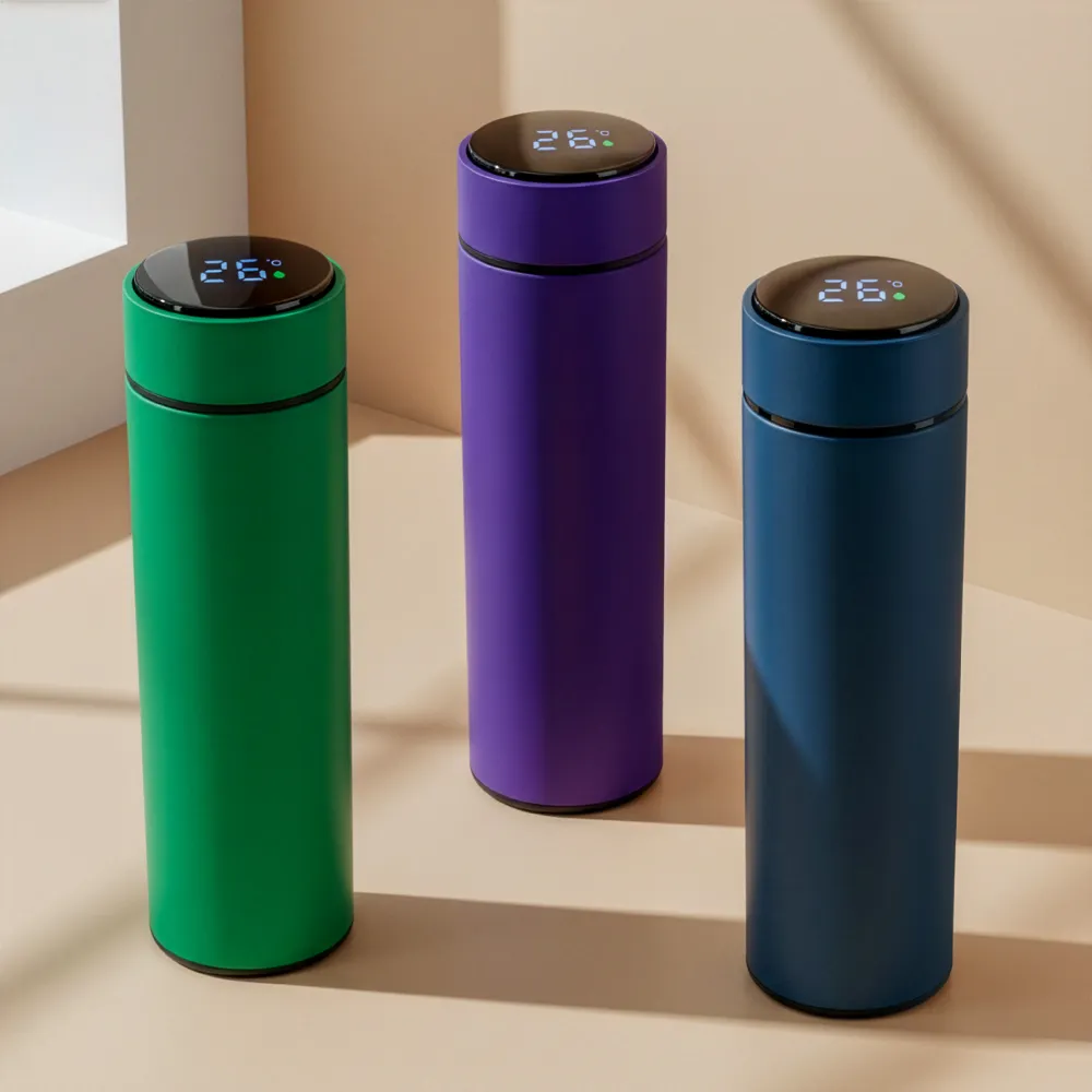 Smart Temperature LED Display Bottles in Soft Touch Finish – 500ml 7