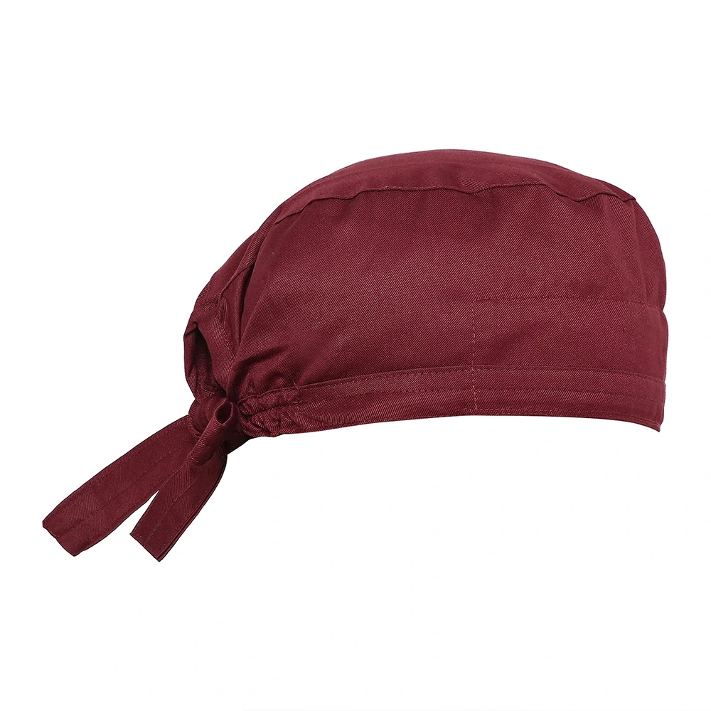 Maroon Scrub Cap aCotton 1