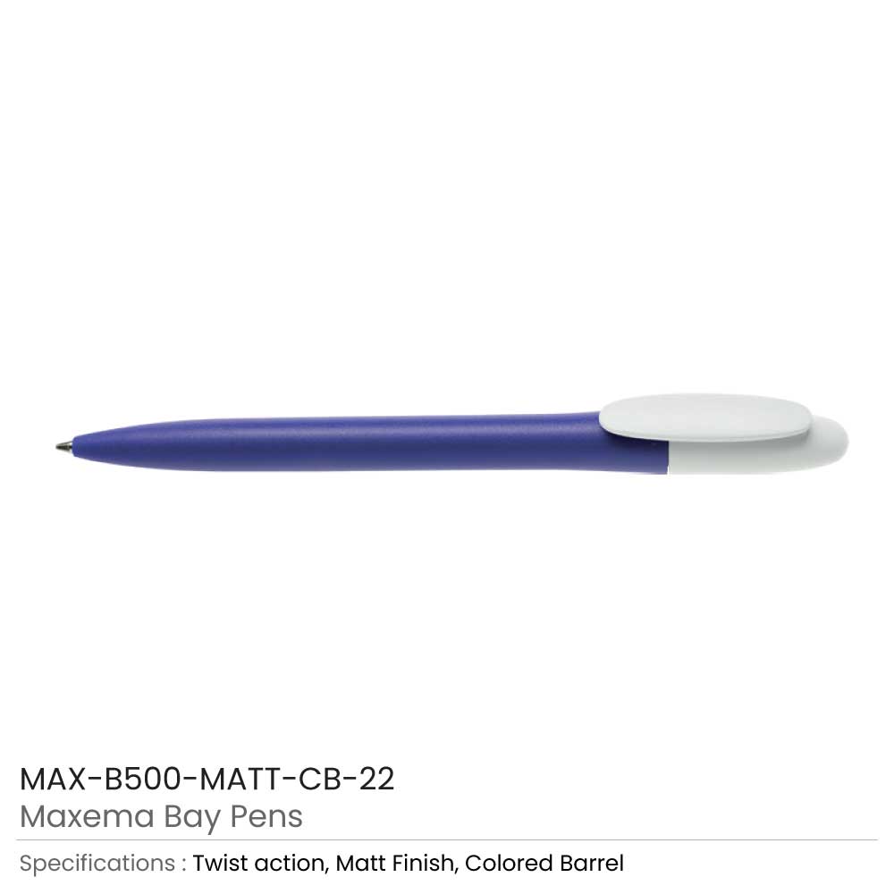 Maxema Bay Pens Colored Barrel 8